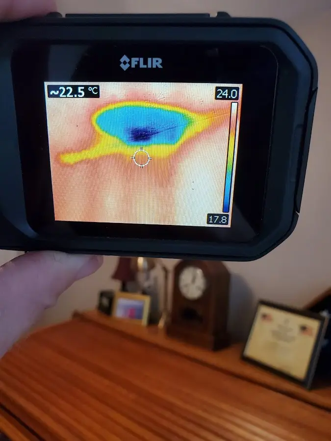 Thermal imaging inspection for water damage in Alexander City