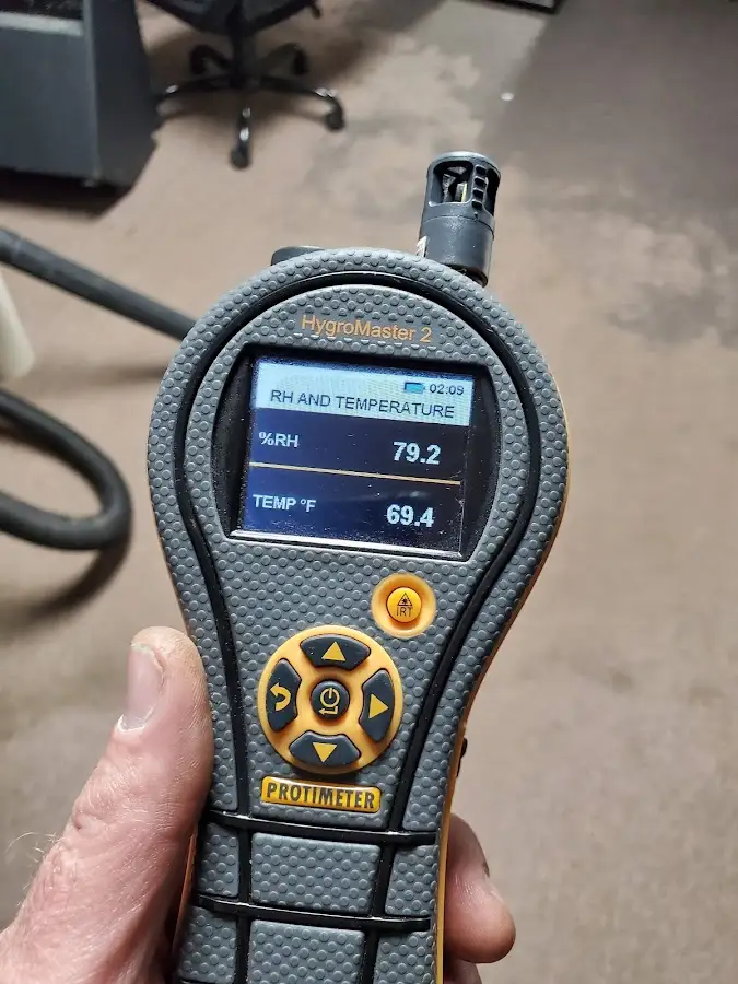 Moisture meter humidity assessment for Mold Remediation & Removal in Alexander City